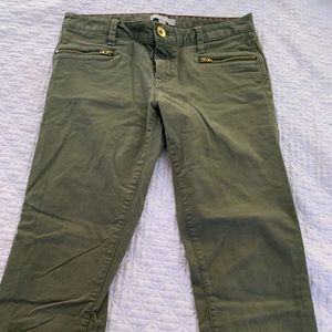 Green jeans